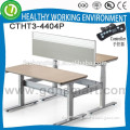 height adjustable desk for 2 people with very competitive price